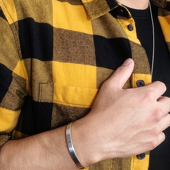 Bracelet for Women/MenSilver 925 Adjustable Cuff🔥 - Picture 1 of 6